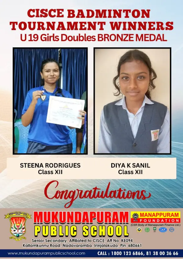 CISCE Badminton Tournament Winners – photo 1 of 2